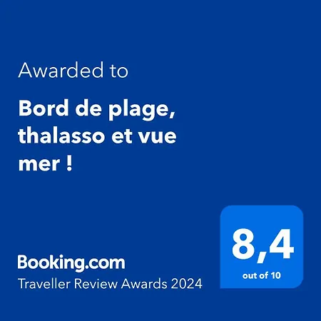 Apartamento Bord De Plage, Thalasso Et Vue ! Cabourg